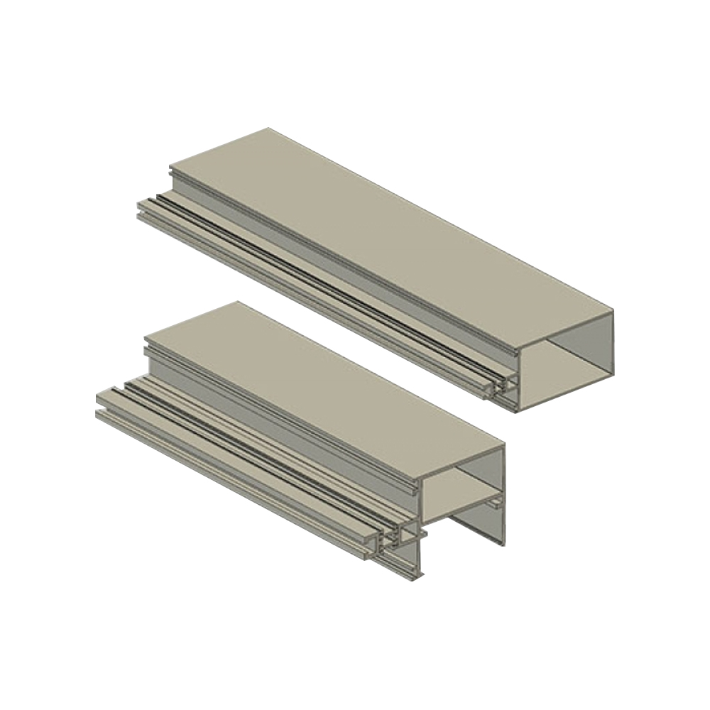 カーテンウォールアルミニウムプロファイル