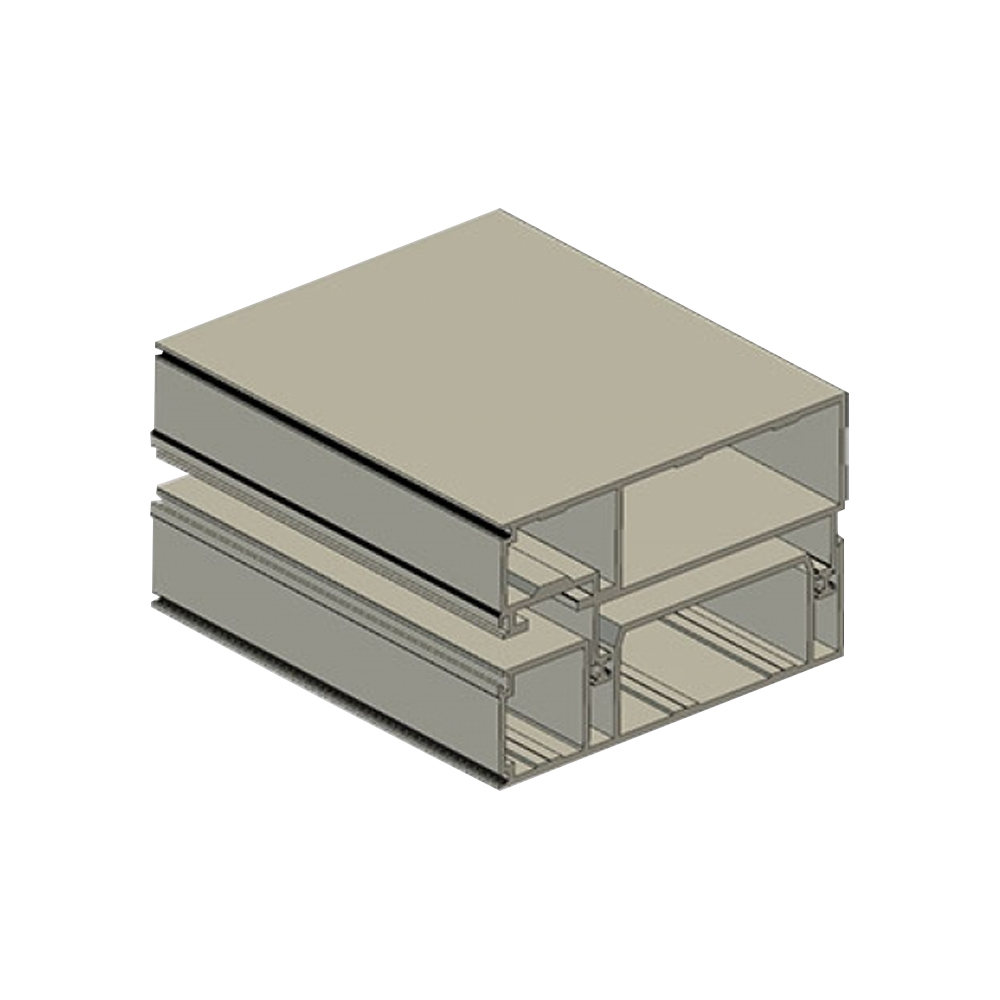 カーテンウォールアルミニウムプロファイル
